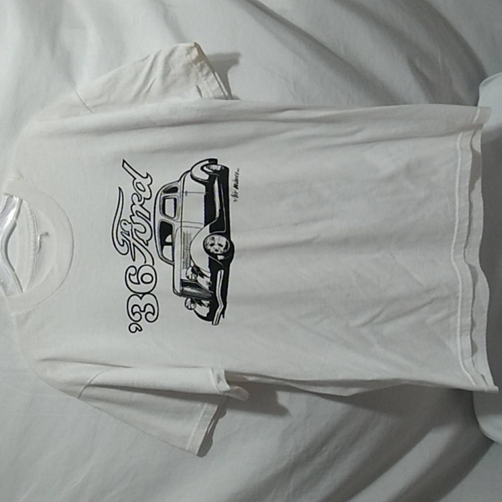 RARE! Air Waves 1983 '36 Ford T-Shirt Sz Tag Removed (A-76)